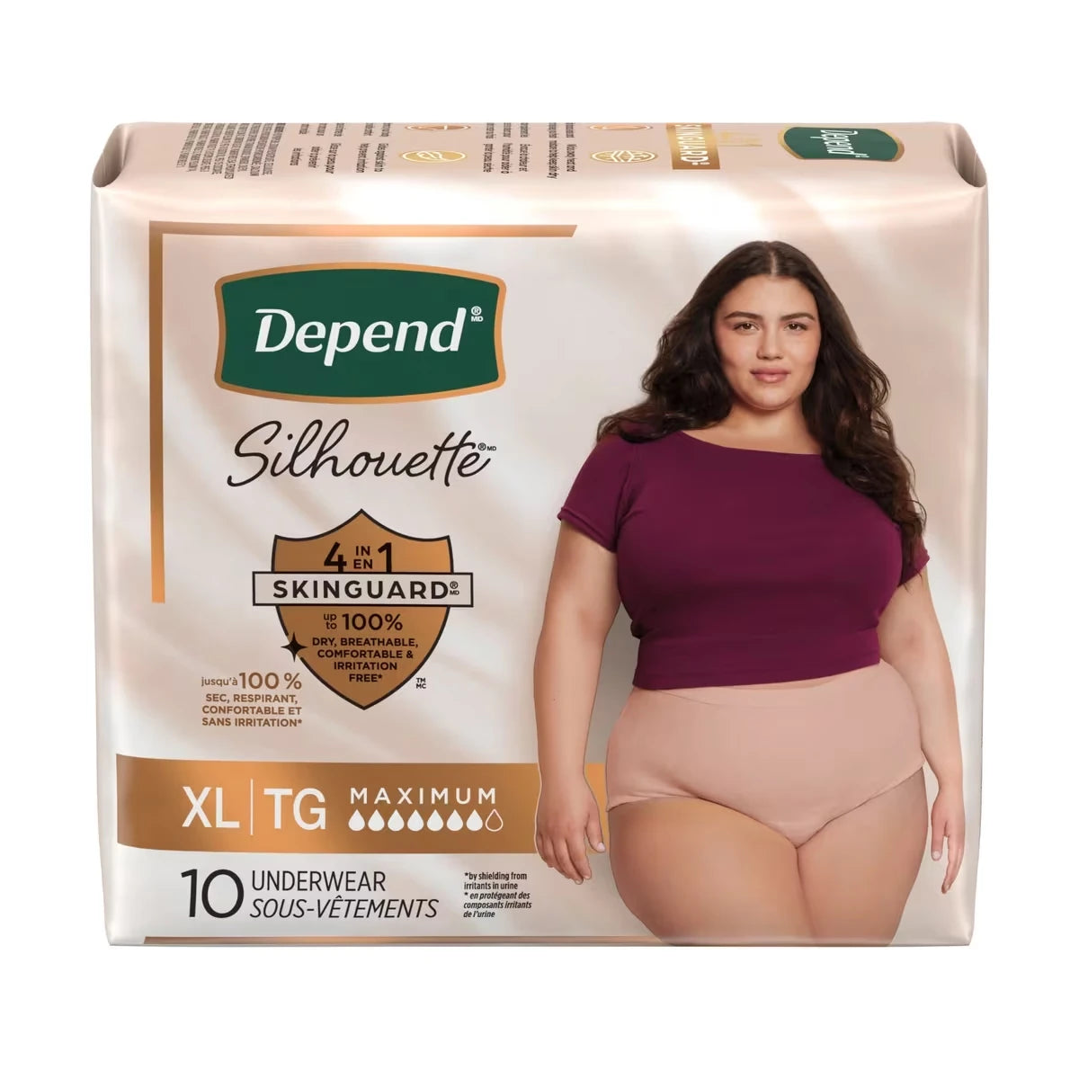 Ropa Interior de Incontinencia Silhouette para Mujer Depend