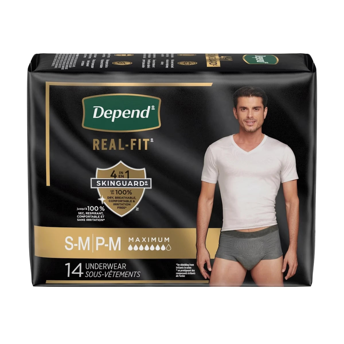 Incontinencia Ropa Interior Desechable Real Fit Depend