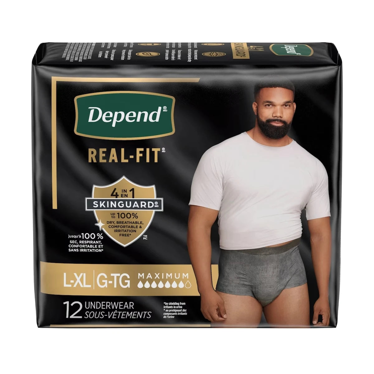 Incontinencia Ropa Interior Desechable Real Fit Depend