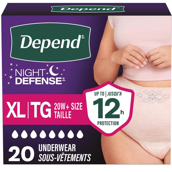 Ropa Interior para Incontinencia de Adultos Night Depend