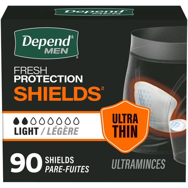 Protectores Absorbentes Masculinos Absorción Ligera Depend