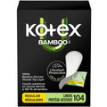 Protectores Diarios de Bambú Absorción Ligera Largo Regular Kotex