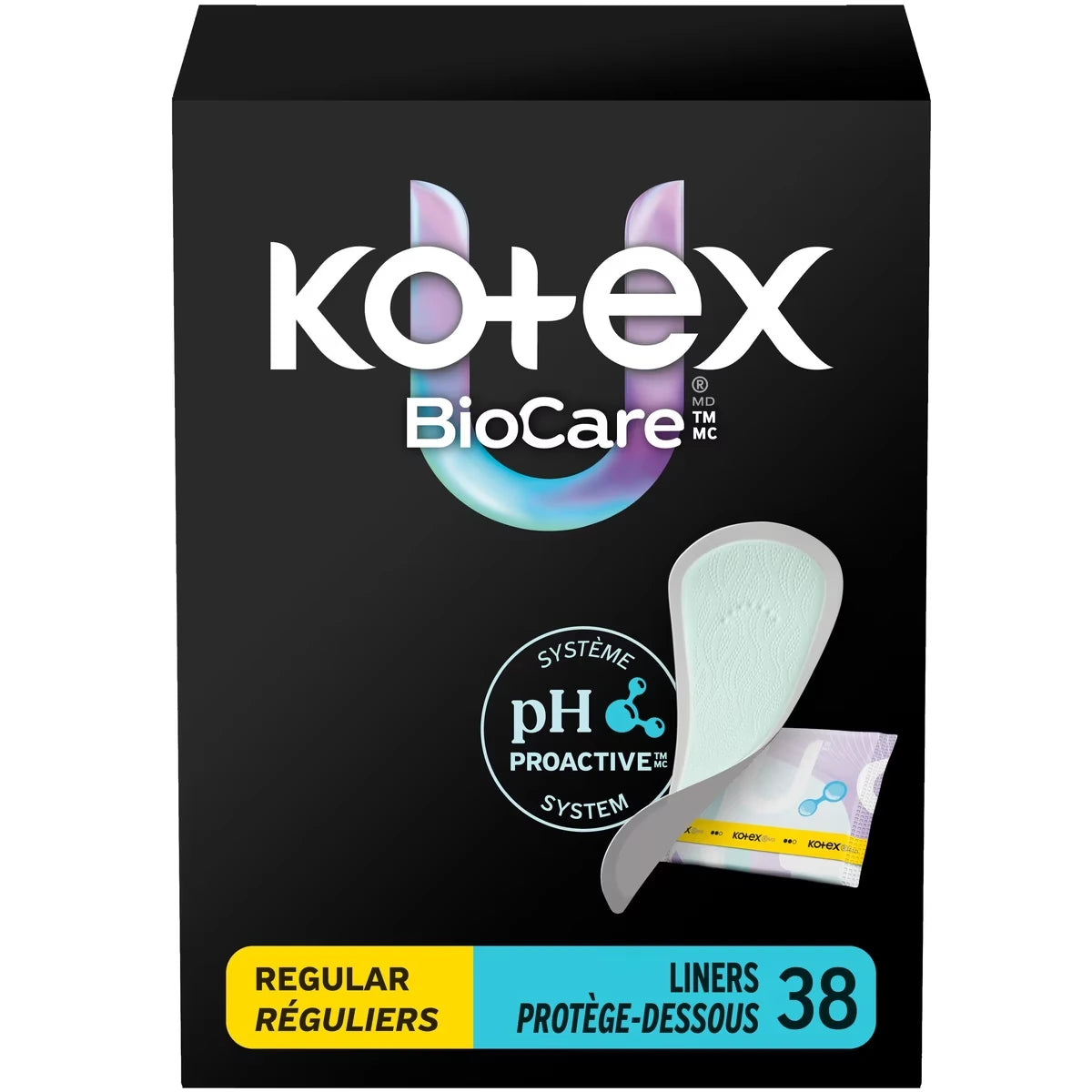 Protectores Diarios Envueltos BioCare Kotex