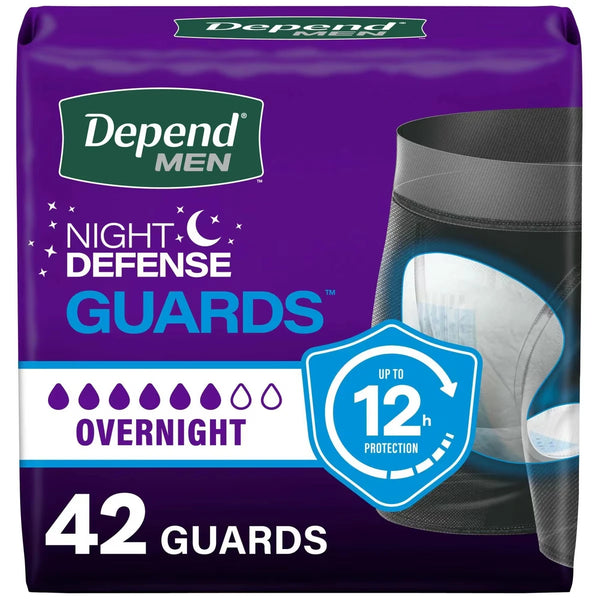 Protectores para Incontinencia Hombre Absorción Nocturna Depend