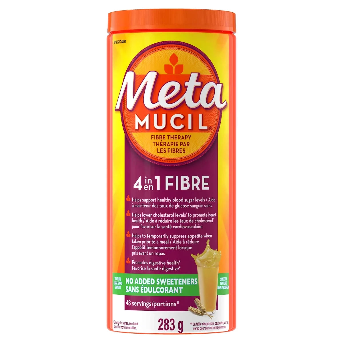 Fibra en Polvo MultiSalud 3 en 1 Original 283 g Metamucil