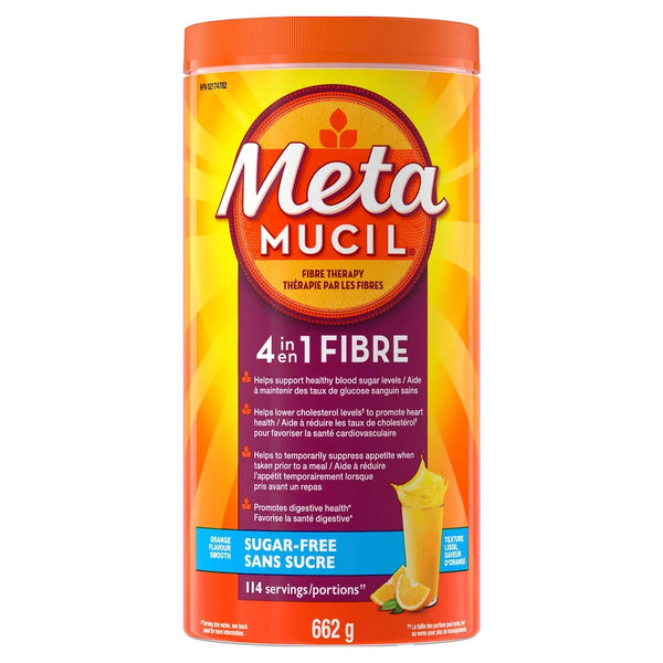 Fibra en Polvo MultiSalud 3 en 1 662 g Metamucil