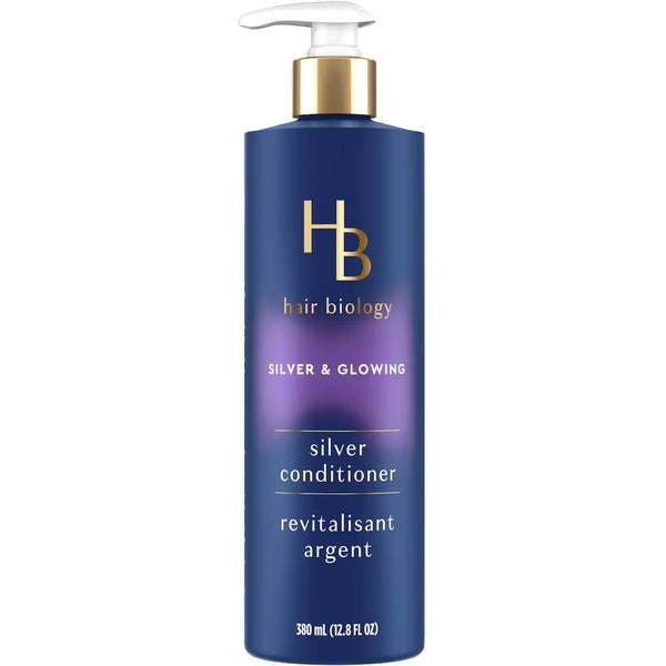 Acondicionador con Biotina Silver 380 ml Hair Biology