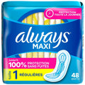 Toallas Higiénicas Maxi Absorción Regular Always
