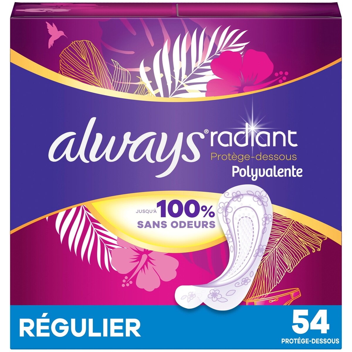Protectores Diarios Luminosidad Multiuso Always