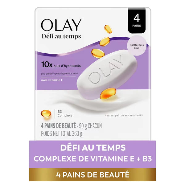 Jabón en Barra Moisture Outlast 4 unidades de 90 g Olay