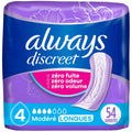Toallas para Incontinencia Discreet Always