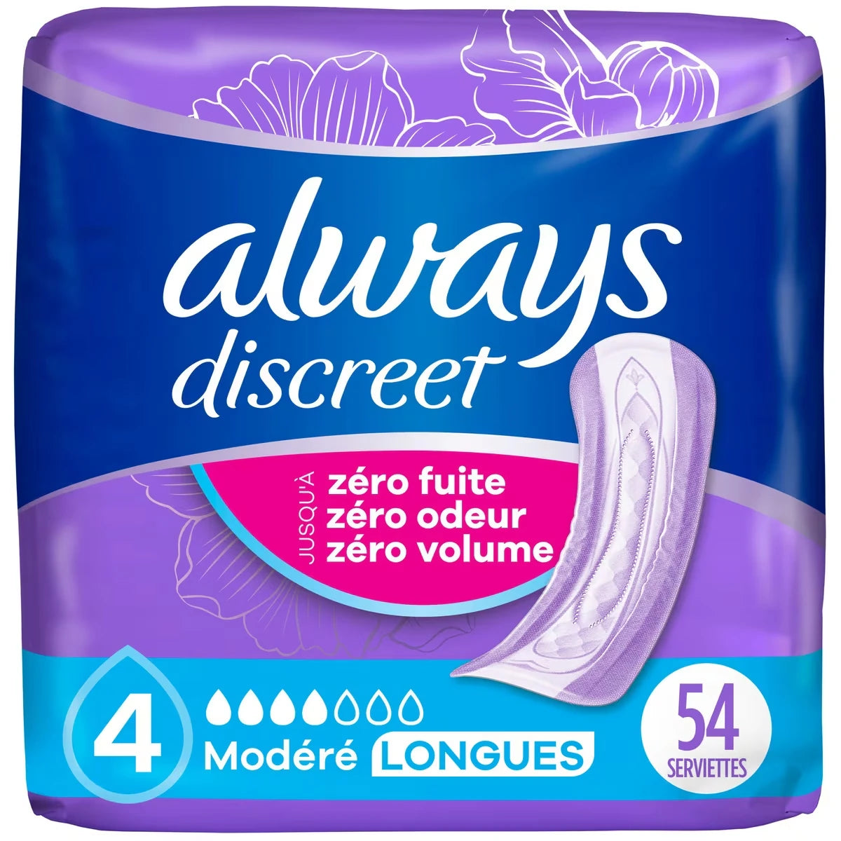 Toallas para Incontinencia Discreet Always