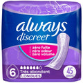 Toallas para Incontinencia y Posparto Discreet Always
