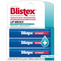 Bálsamo Labial Medex Stick Pack de 3 Blistex