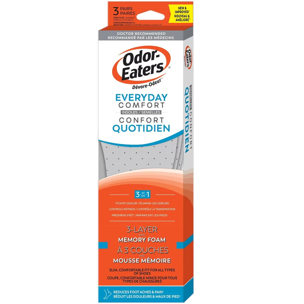 Plantillas de Confort Uso Diario Odor-Eaters