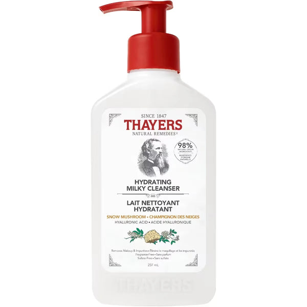 Limpiador Facial Hydrating Milky Con Ácido Hialurónico Thayers