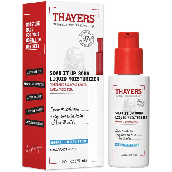 Hidratante Facial Soak It Up 80HR Liquid Thayers
