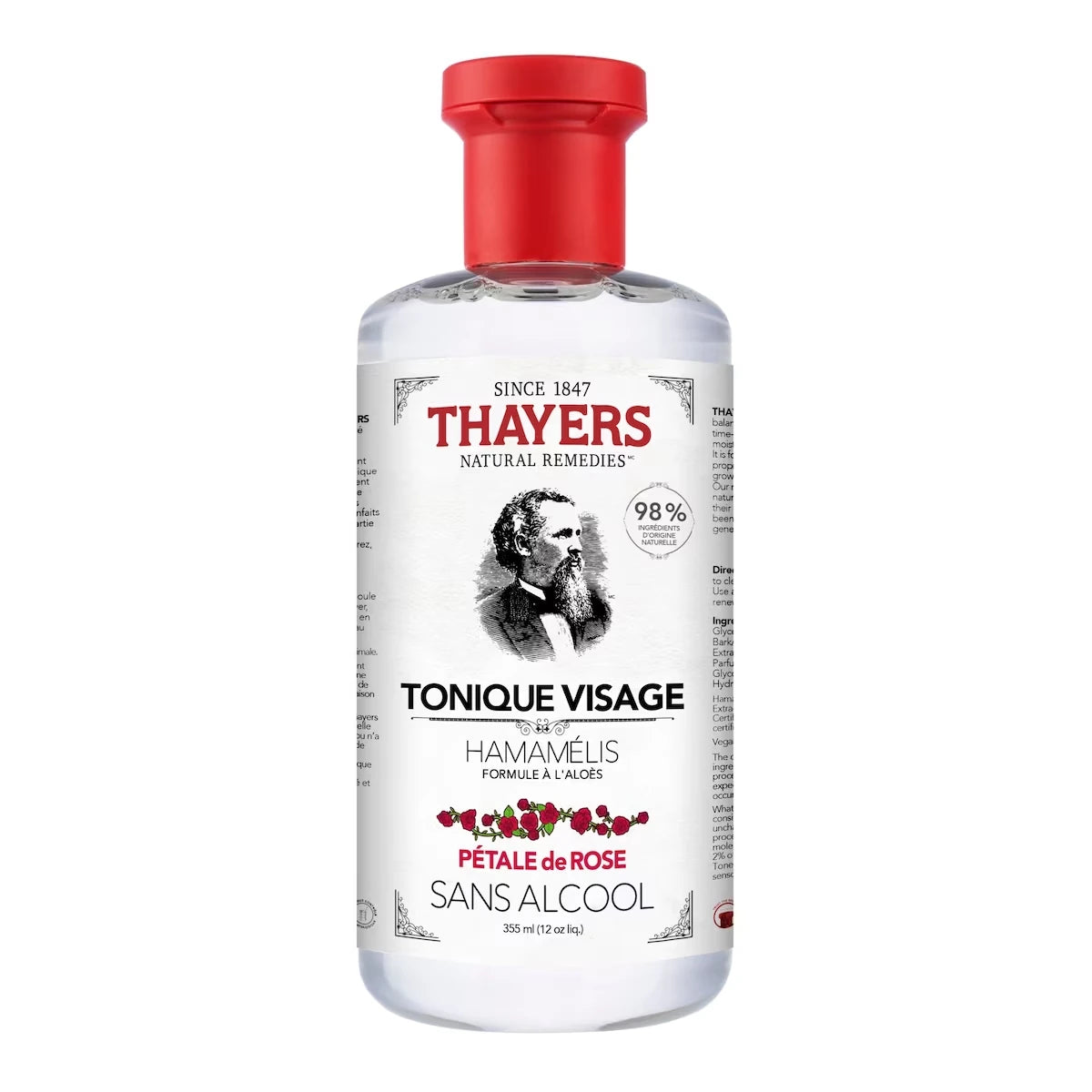 Tónico Facial Pétalos de Rosa sin Alcohol 355 ml Thayers
