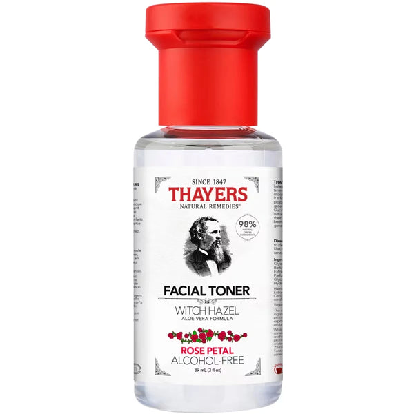 Tónico Facial de Hamamelis sin Alcohol Pétalo de Rosa Thayers