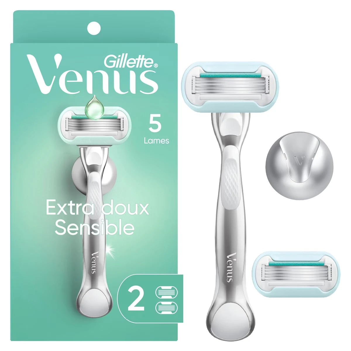 Afeitadora Extra Suave Sensible para Mujer con Mango Venus