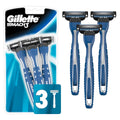 Afeitadoras Desechables para Hombre Mach3 Paquete de 3 Gillette