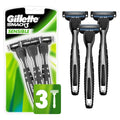 Afeitadoras Desechables para Hombre Mach3 Sensible Paquete Gillette
