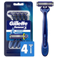 Afeitadoras Desechables para Hombre Sensor3 Paquete de 4 Gillette
