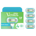 Cartuchos de Afeitar Extra Suave para Mujer 4 unidades Venus