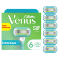 Cartuchos de Afeitar Extra Suave para Mujer 6 unidades Venus