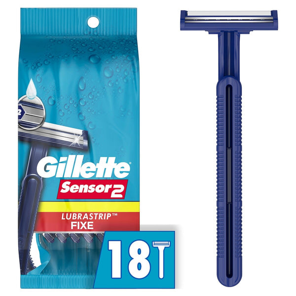 Afeitadoras Desechables para Hombre Sensor2 de Cabezal Fijo Gillette