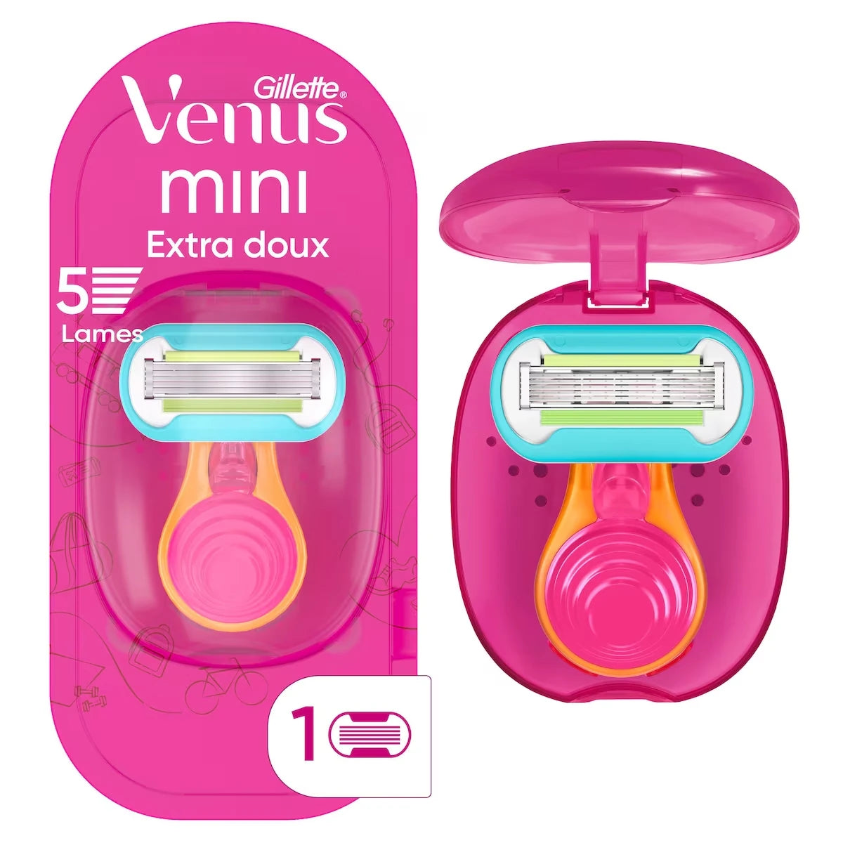 Afeitadora Gillette Snap Extra Suave para Mujer Venus