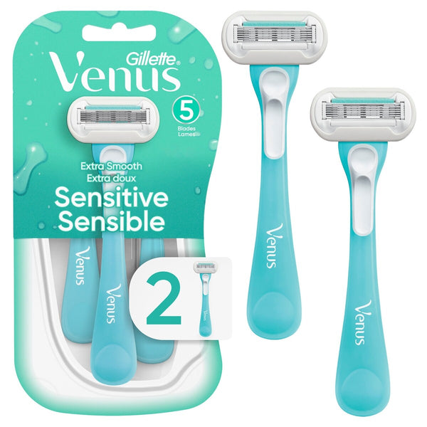 Afeitadoras Desechables para Mujer Gillette Extra Alisador Venus