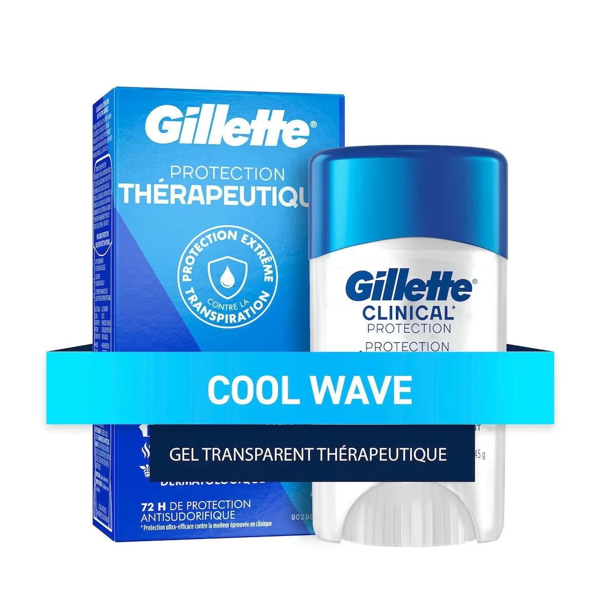 Antitranspirante y Desodorante en Gel Transparente 45 g Gillette