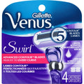 Repuestos de Afeitadora Swirl para Mujer 4 Cartuchos Venus