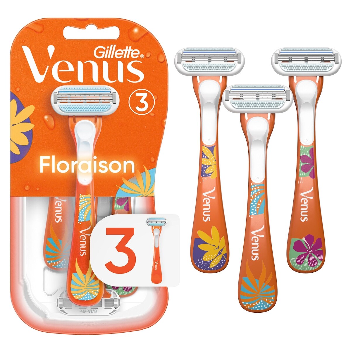Afeitadoras Desechables para Mujer Gillette Treasures Paquete Venus
