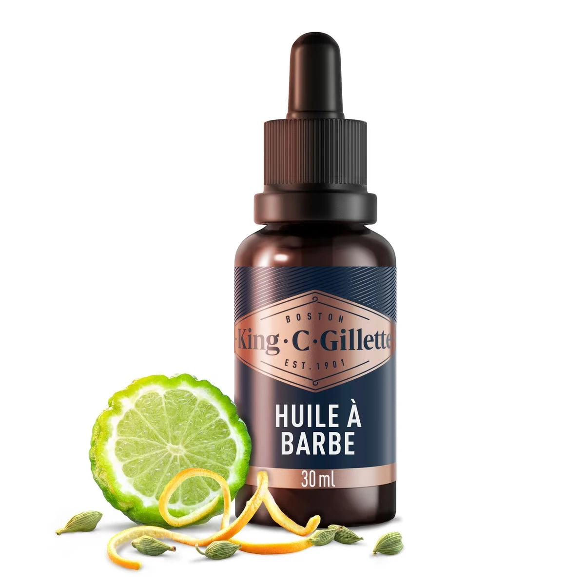 Aceite para Barba King C. con Aceite de Argán 30 ml Gillette
