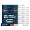 Hojas de Repuesto para Afeitadora Doble Filo King C. Gillette