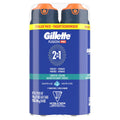 Gel de Afeitar PRO para Hombre Pack Doble Gillette