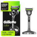 Máquina de Afeitar Labs para Hombre con Barra Exfoliante Gillette