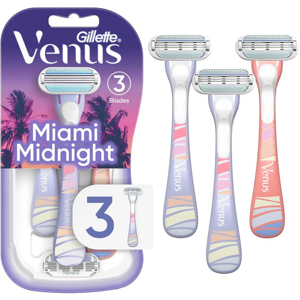 Afeitadoras Desechables para Mujer Gillette Medianoche en Miami Venus