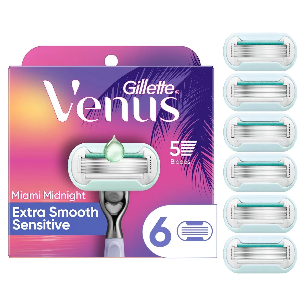 Repuestos de Afeitadora Extra Suave para Piel Sensible Venus