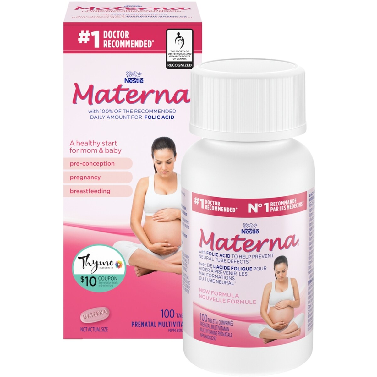 Multivitamínico Prenatal 100 comprimidos Materna