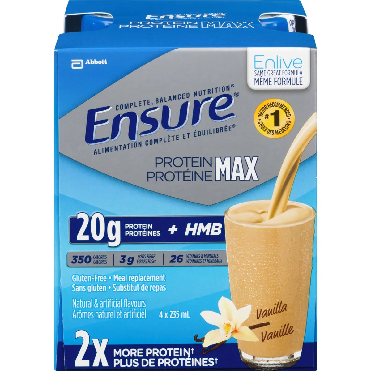 Proteína en Polvo ® Proteína Max Vainilla Ensure