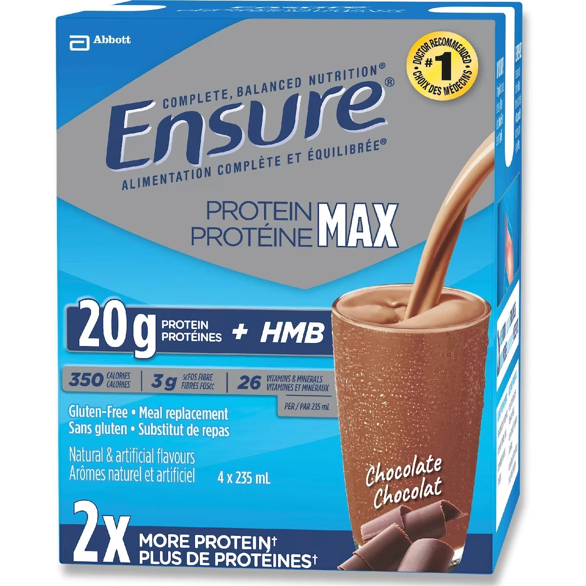 Proteína en Polvo Max Chocolate Ensure