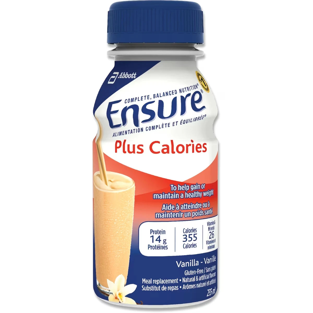 Plus Calories Vainilla Ensure