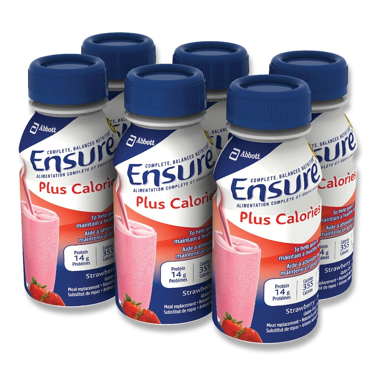 Suplemento Nutricional Plus Calorías Frutilla Ensure