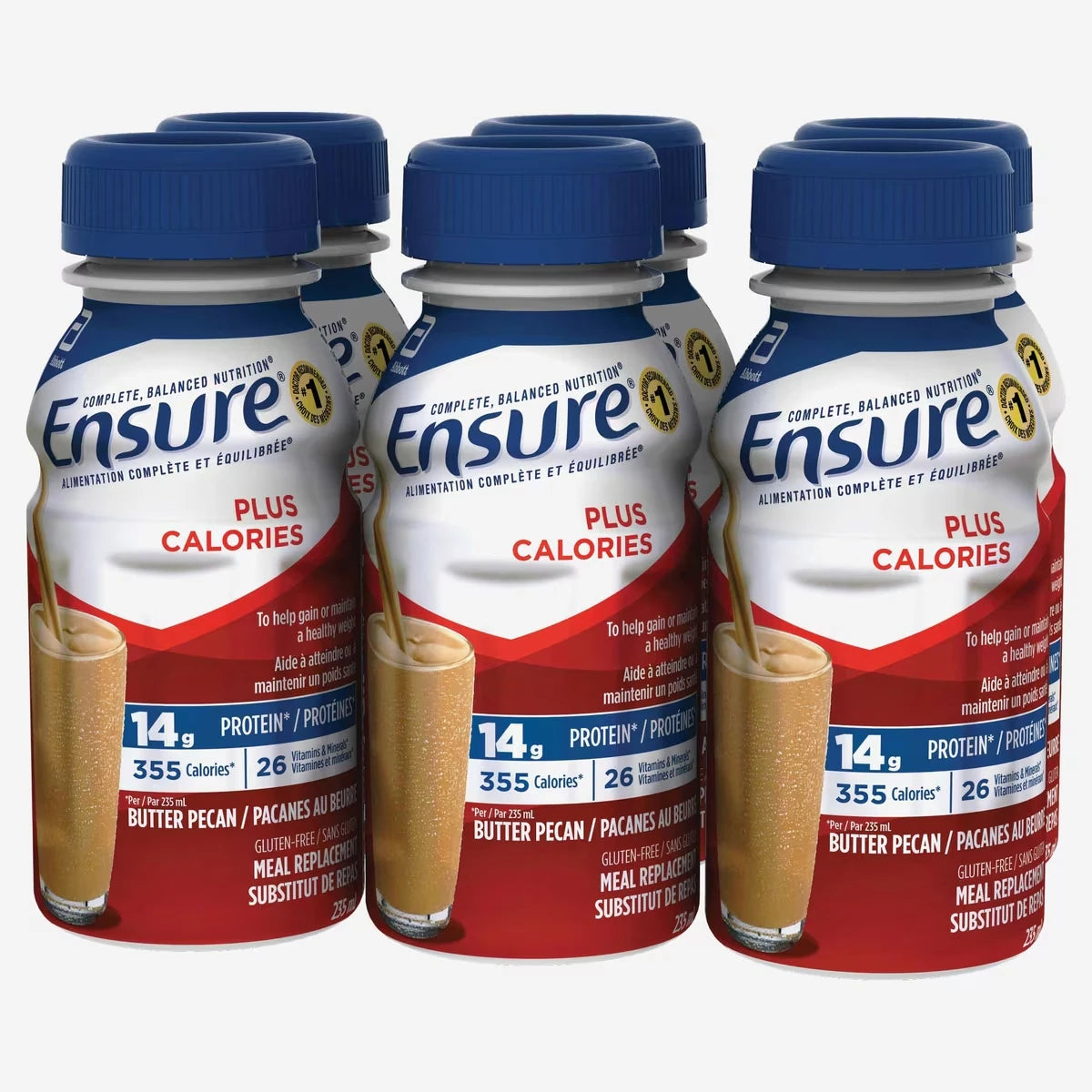 Suplemento Nutricional Plus Calorías Pecana con Mantequilla Ensure
