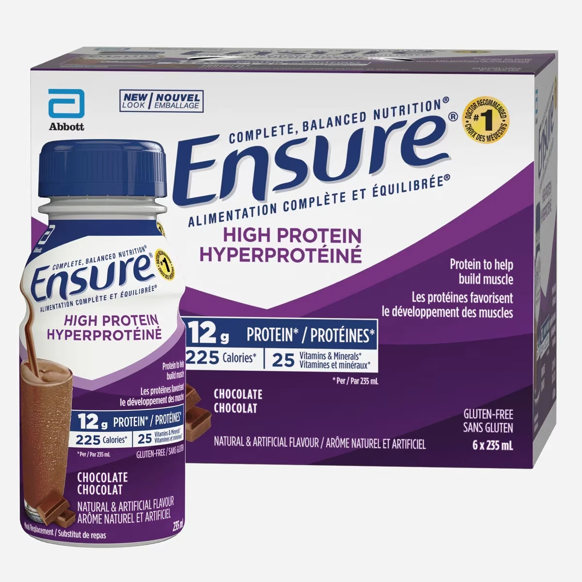 Bebida Hiperproteica Sabor Chocolate Ensure