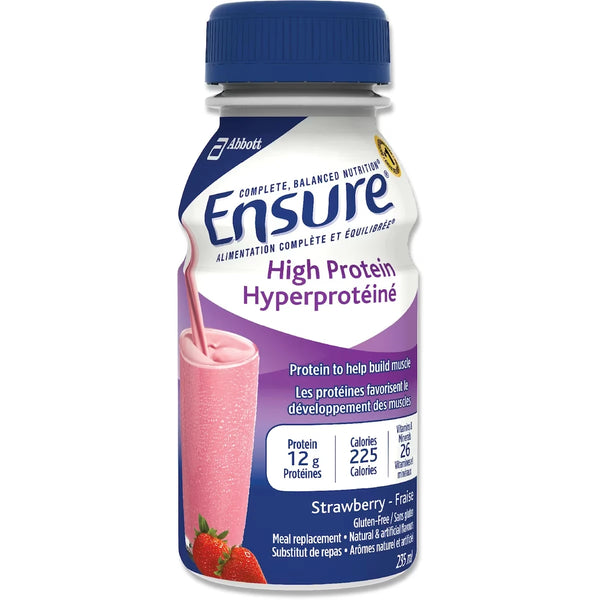 Suplemento Nutricional Alto en Proteína Frutilla Ensure