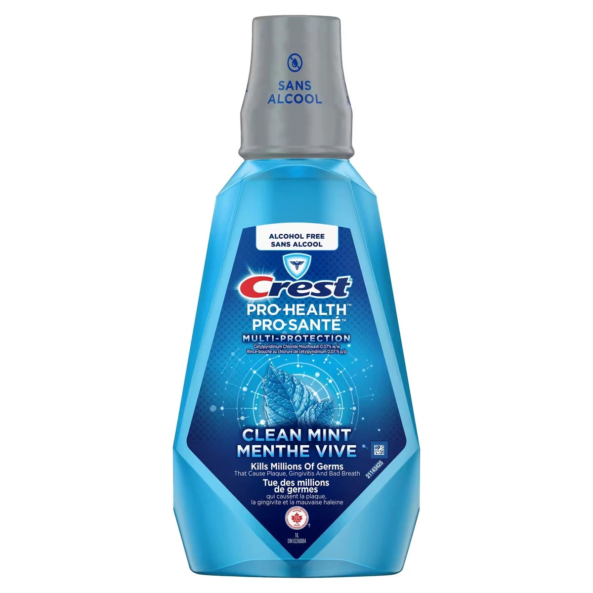 Enjuague Bucal Pro-Salud Multi-Protección Menta Intensa 1 L Crest
